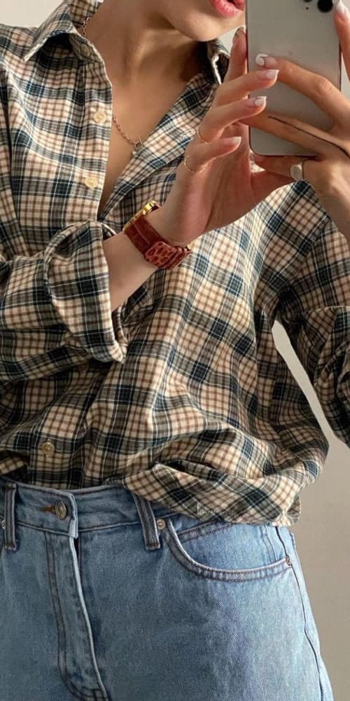 GREYMAIN - Korean Children Fashion - #Kfashion4kids - Vintage Rash Check Shirt