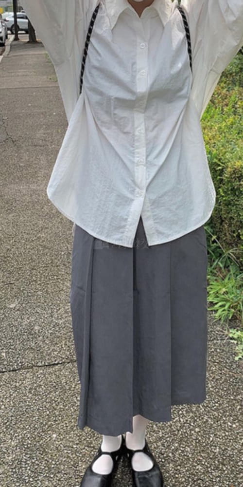 GREYMAIN - Korean Children Fashion - #Kfashion4kids - Banding Pintuck Pleats Skirt
