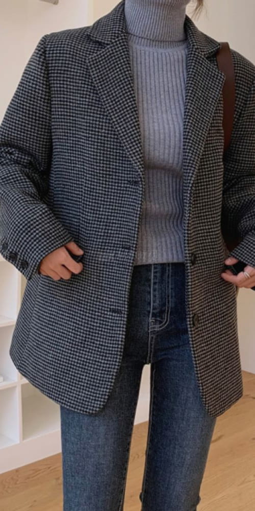 GREYMAIN - Korean Children Fashion - #Kfashion4kids - Hawond Check Jacket - 11