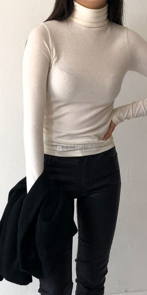 GREYMAIN - Korean Children Fashion - #Kfashion4kids - Line Up Turtleneck Tee - 2