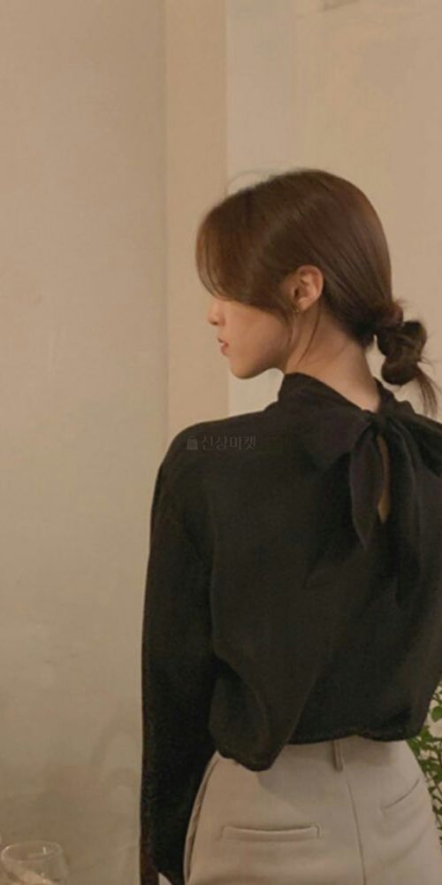 GROVE - Korean Children Fashion - #Kfashion4kids - Nex Tie Blouse - 3