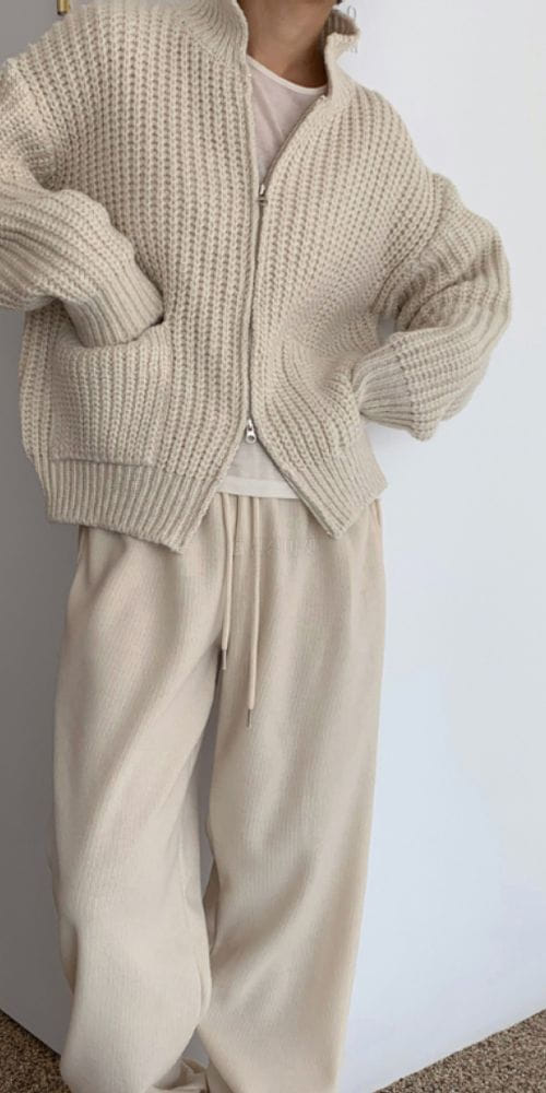 GROVE - Korean Children Fashion - #Kfashion4kids - Zip-up Cardigan - 4