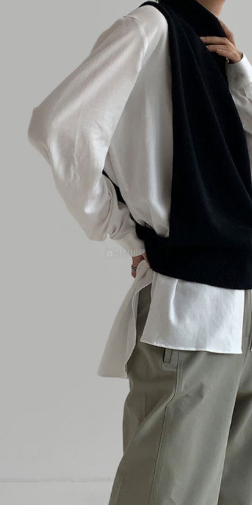 GROVE - Korean Children Fashion - #Kfashion4kids - Turtleneck Vest