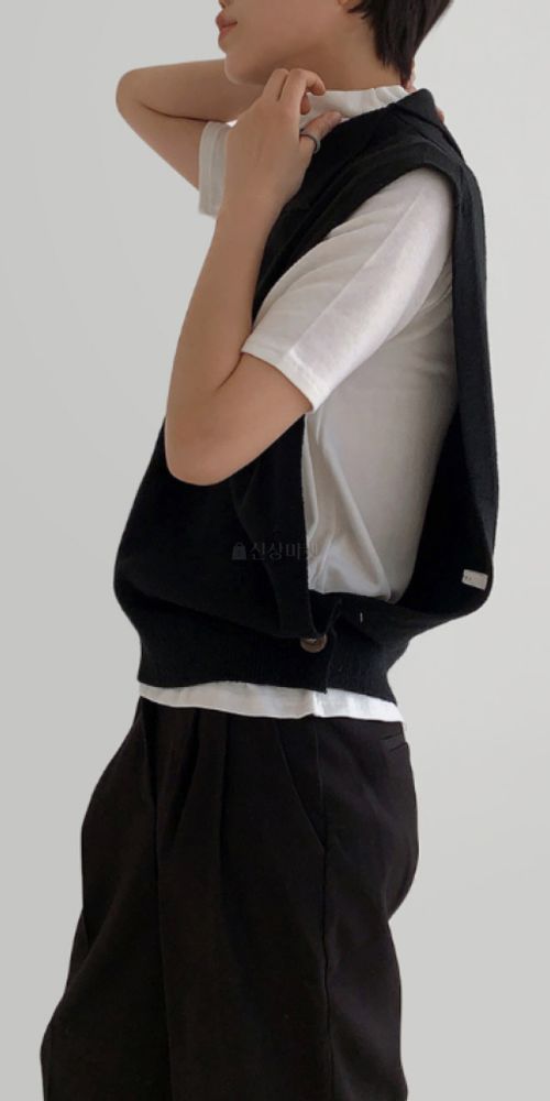 GROVE - Korean Children Fashion - #Kfashion4kids - Turtleneck Vest - 2