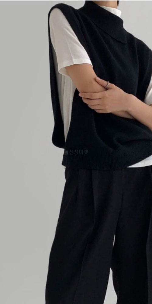 GROVE - Korean Children Fashion - #Kfashion4kids - Turtleneck Vest - 3