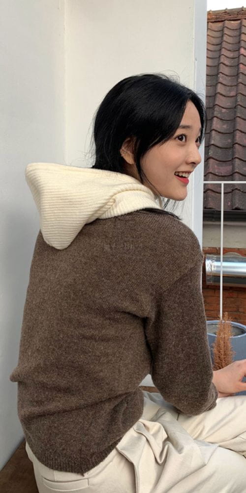 GROVE - Korean Children Fashion - #Kfashion4kids - Rib Hoody - 2