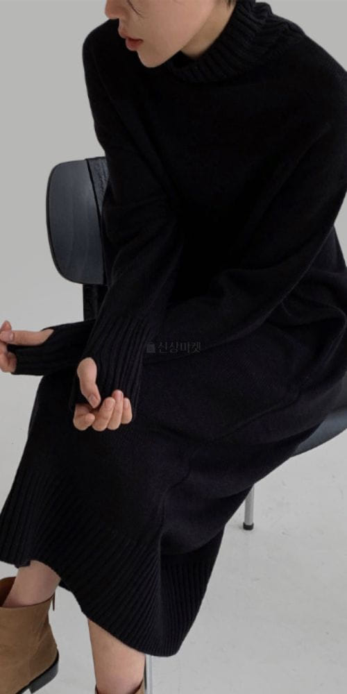 GROVE - Korean Children Fashion - #Kfashion4kids - Warmer Turtleneck One-piece - 3