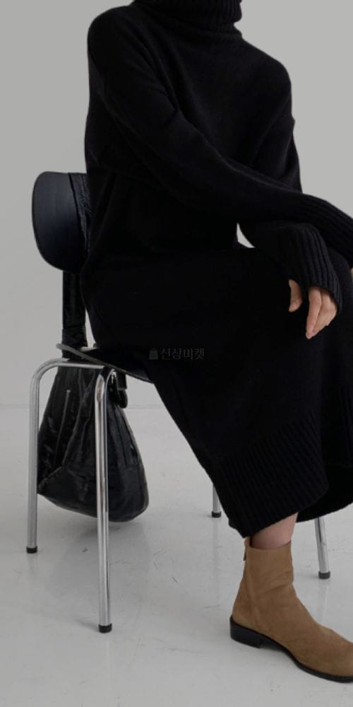 GROVE - Korean Children Fashion - #Kfashion4kids - Warmer Turtleneck One-piece - 4