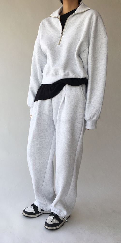 GROVE - Korean Children Fashion - #Kfashion4kids - Munt Top Bottom Set - 3