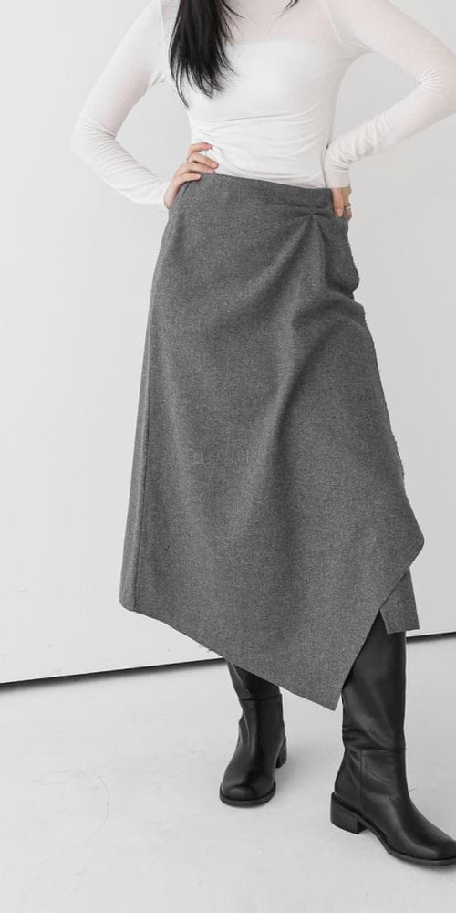 GROVE - Korean Children Fashion - #Kfashion4kids - Haz Wrap Skirt