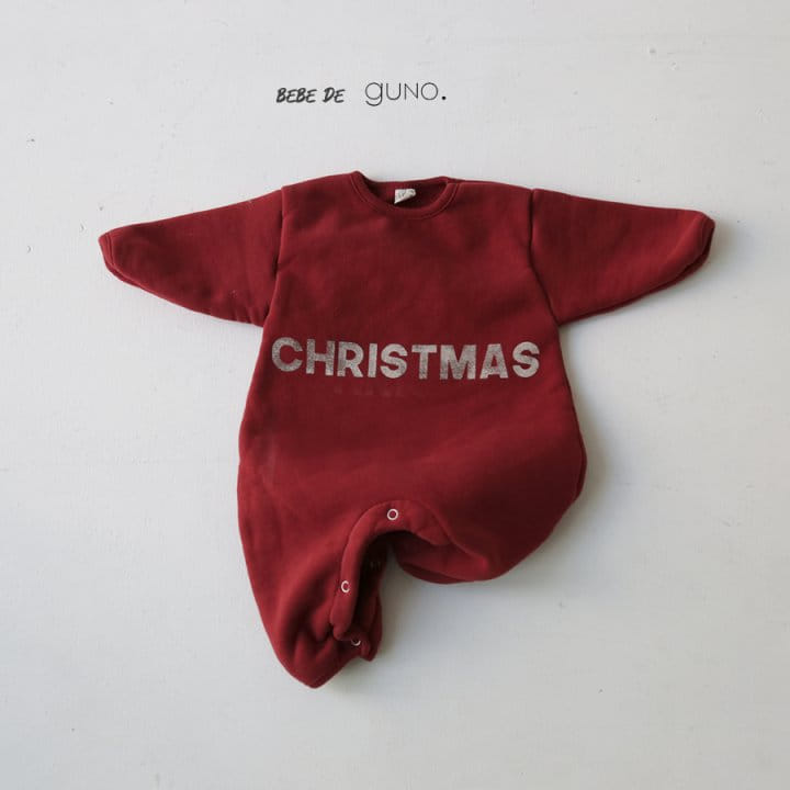 GUNO - Korean Children Fashion - #Kfashion4kids - Bebe Christmas Bodysuit - 3