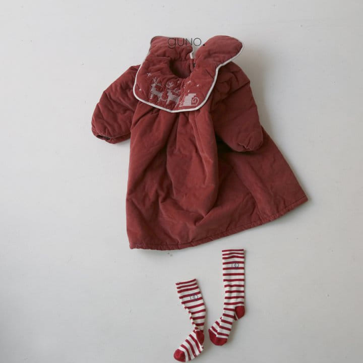 GUNO - Korean Children Fashion - #Kfashion4kids - Bebe Christmas Bodysuit - 7
