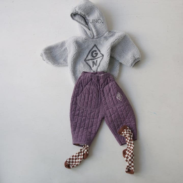 GUNO - Korean Children Fashion - #Kfashion4kids - Big Logo Hoody - 5