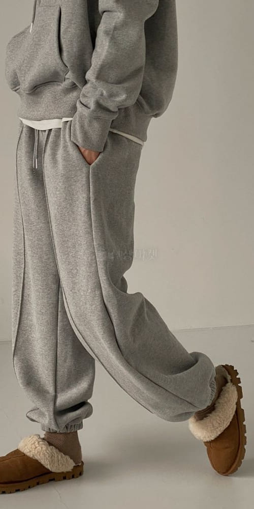 H HOUR - Korean Children Fashion - #Kfashion4kids - Fleece Jogger Pants