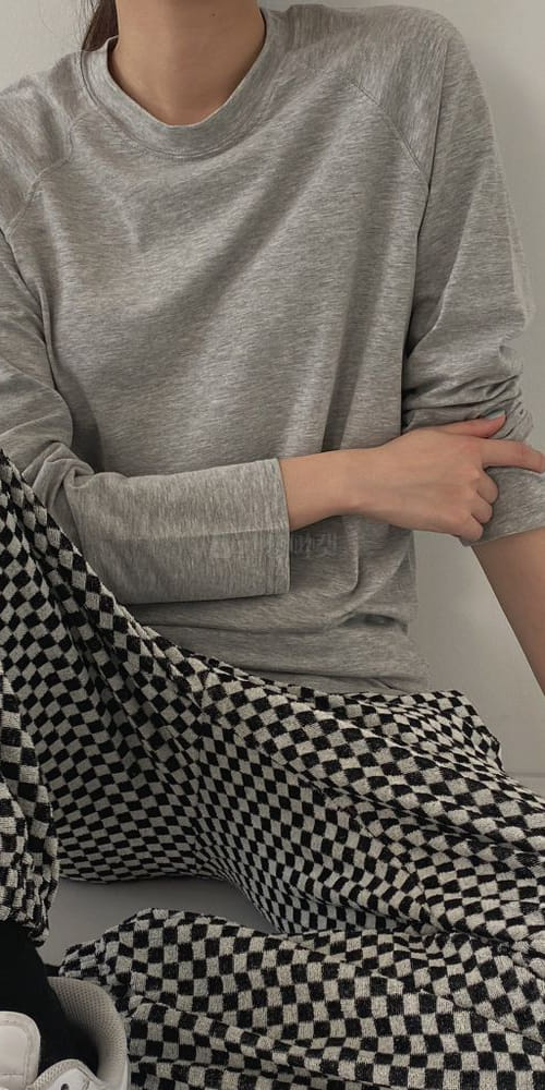H HOUR - Korean Children Fashion - #Kfashion4kids - Bans Checker Board Pants - 4