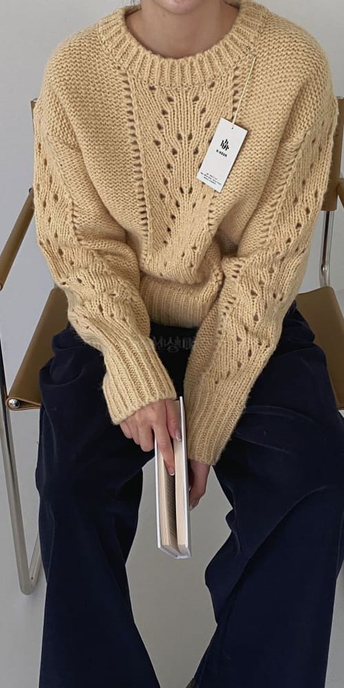 H HOUR - Korean Children Fashion - #Kfashion4kids - Angora Scsi Knit Tee - 3