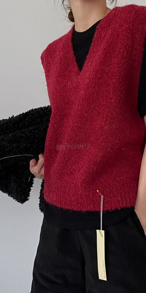 H HOUR - Korean Children Fashion - #Kfashion4kids - Christmas Knit Vest - 2