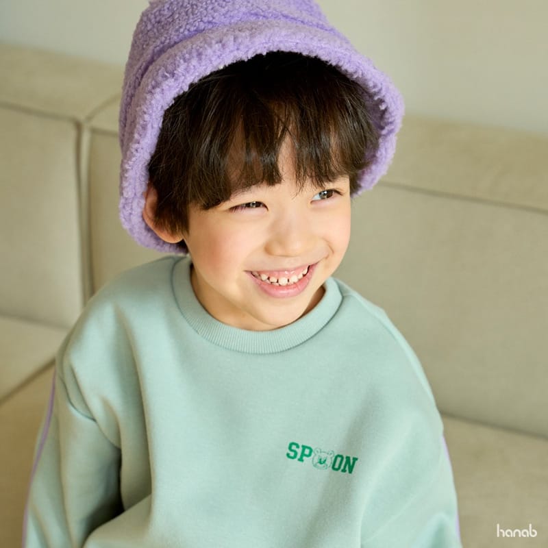 HANAB - Korean Children Fashion - #Kfashion4kids - Bear Spoon Top Bottom Set - 8