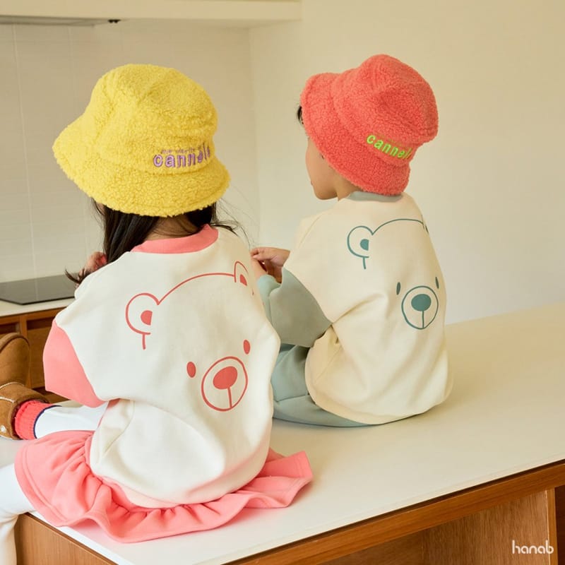 HANAB - Korean Children Fashion - #Kfashion4kids - Nice Bear Top Bottom Set - 10