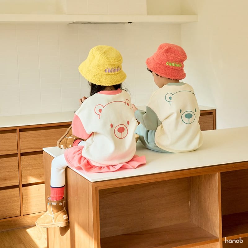 HANAB - Korean Children Fashion - #Kfashion4kids - Nice Bear Top Bottom Set - 5