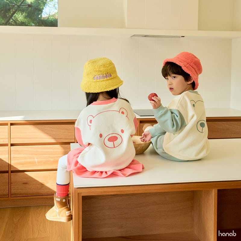HANAB - Korean Children Fashion - #Kfashion4kids - Nice Bear Top Bottom Set - 9