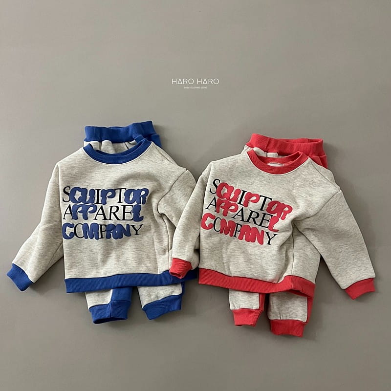 HARO HARO - Korean Children Fashion - #Kfashion4kids - Asura Top Bottom Set