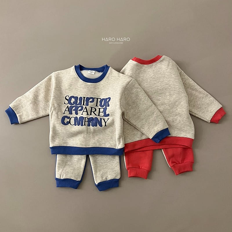 HARO HARO - Korean Children Fashion - #Kfashion4kids - Asura Top Bottom Set - 2
