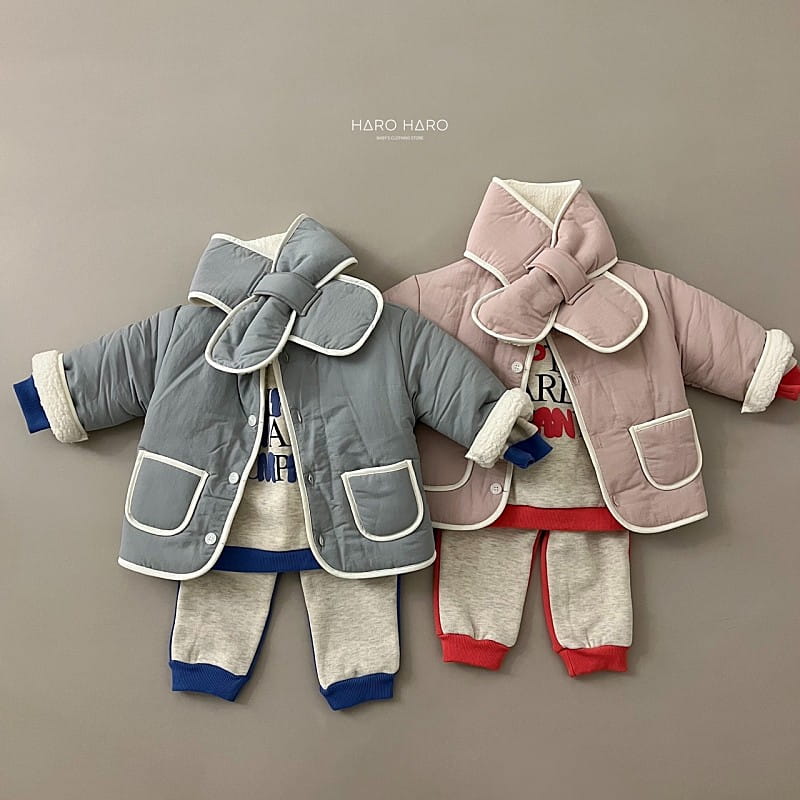 HARO HARO - Korean Children Fashion - #Kfashion4kids - Asura Top Bottom Set - 8