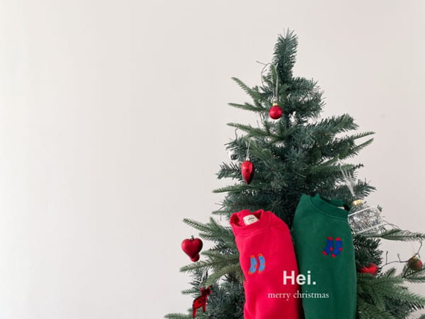 HEI - Korean Children Fashion - #Kfashion4kids - Socks Sweatshrit - 4
