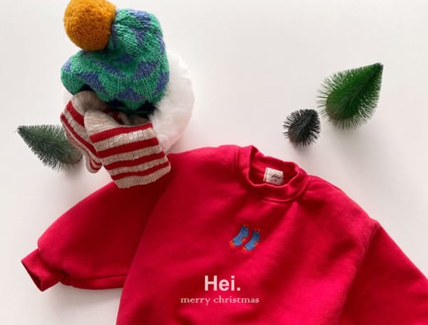 HEI - Korean Children Fashion - #Kfashion4kids - Socks Sweatshrit - 9