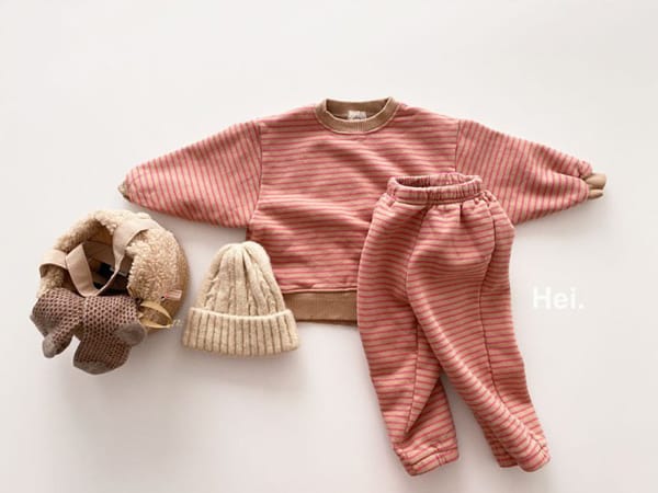 HEI - Korean Children Fashion - #Kfashion4kids - Vacation Top Bottom Set