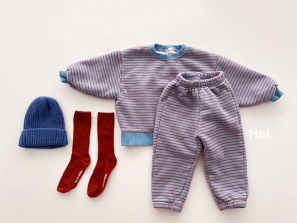 HEI - Korean Children Fashion - #Kfashion4kids - Vacation Top Bottom Set - 8