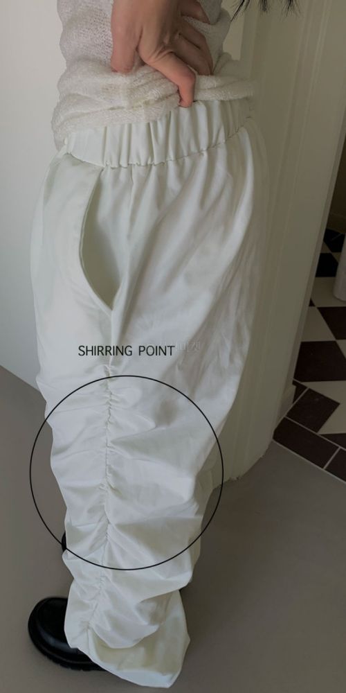 HIRISK - Korean Children Fashion - #Kfashion4kids - Shirring Padding Pants