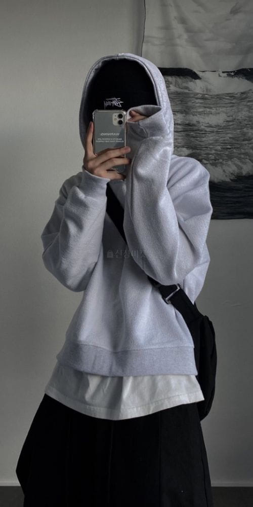HIRISK - Korean Children Fashion - #Kfashion4kids - Rivers Heavy Crop Hoody - 3