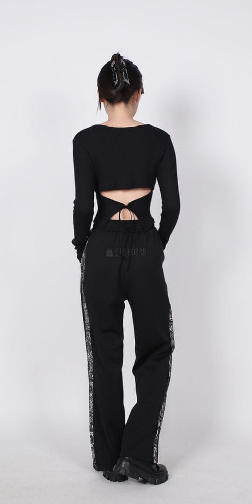 HIRISK - Korean Children Fashion - #Kfashion4kids - Paisley Track Pants - 2
