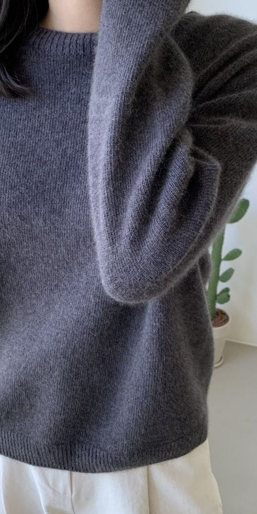 IMAGINE - Korean Children Fashion - #Kfashion4kids - Whole Gament Knit Tee - 2
