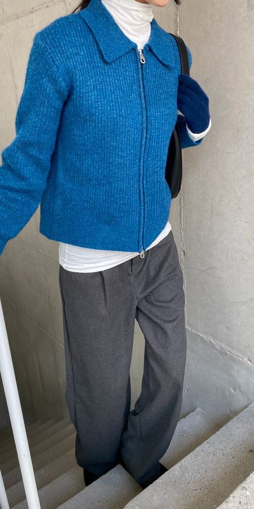IMAGINE - Korean Children Fashion - #Kfashion4kids - Tami Zipper Cardigan