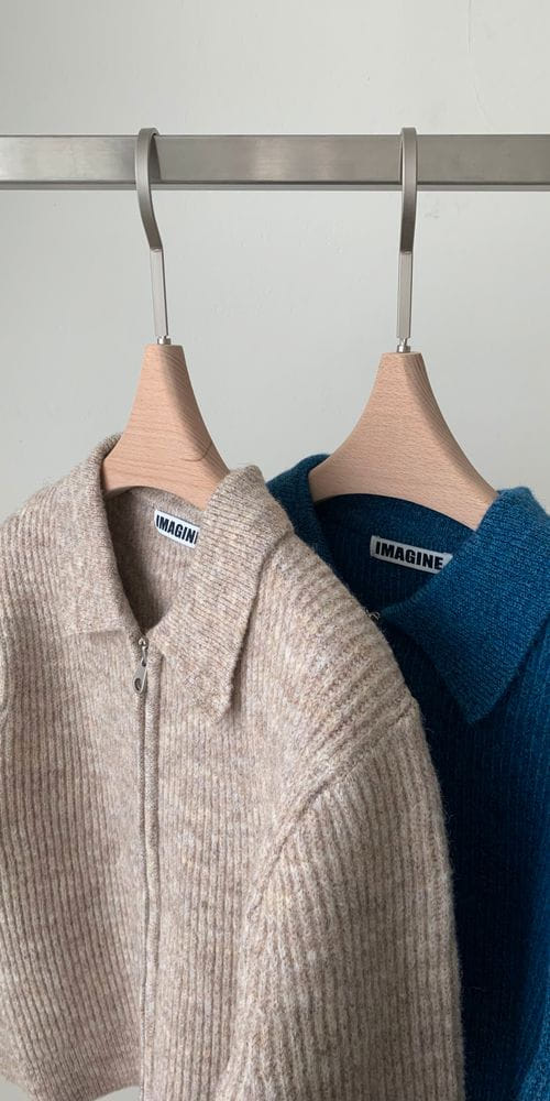 IMAGINE - Korean Children Fashion - #Kfashion4kids - Tami Zipper Cardigan - 4
