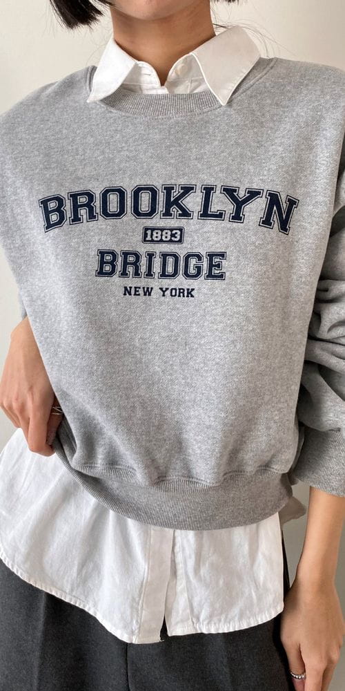 IMAGINE - Korean Children Fashion - #Kfashion4kids - Brooklyn Sweatshirt - 2