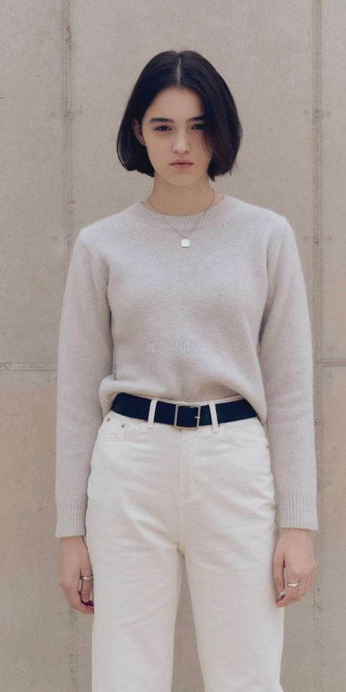 IMAGINE - Korean Children Fashion - #Kfashion4kids - Alpaca Knit Tee