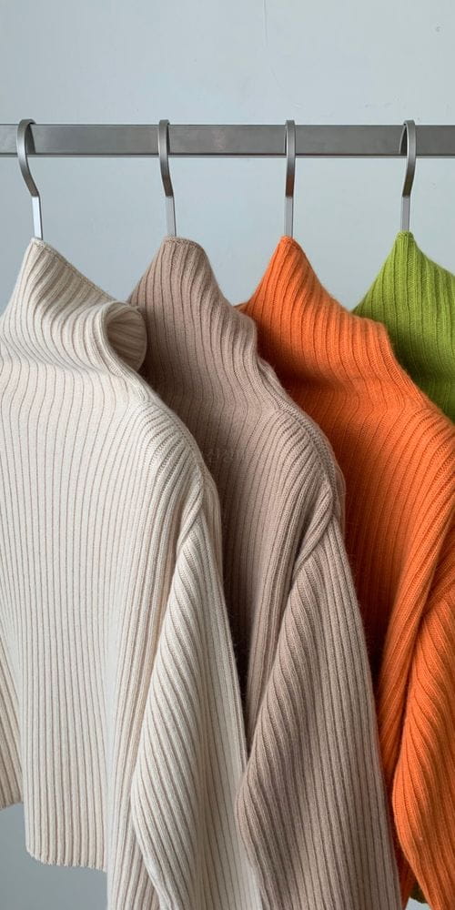 IMAGINE - Korean Children Fashion - #Kfashion4kids - Rib Turtleneck Tee - 4