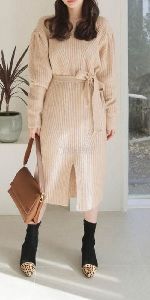 JAGGOOWA - Korean Children Fashion - #Kfashion4kids - Some Day Knit One-piece - 2