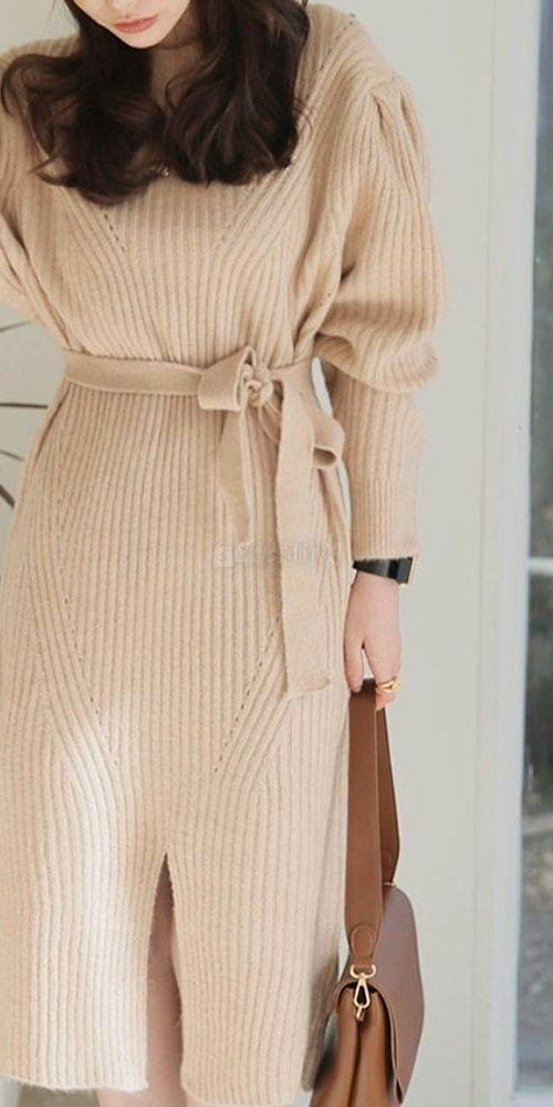 JAGGOOWA - Korean Children Fashion - #Kfashion4kids - Some Day Knit One-piece - 3