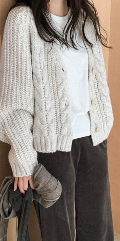 JAGGOOWA - Korean Children Fashion - #Kfashion4kids - One Cardigan - 2