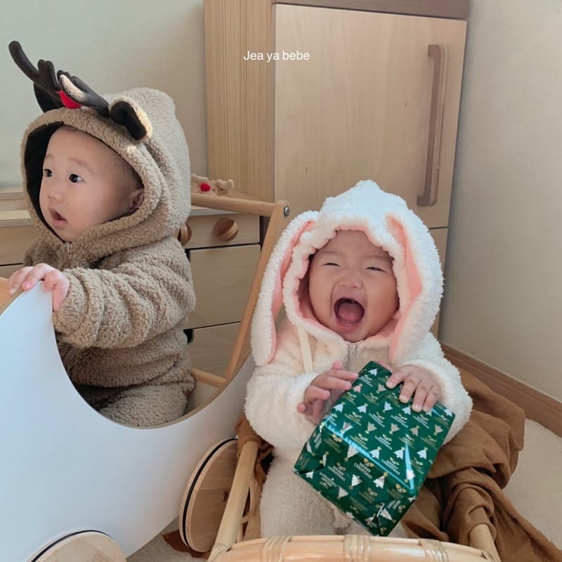 JEAYA & MYMI - Korean Children Fashion - #Kfashion4kids - Rudolf Barnie All in One Bodysuit - 4