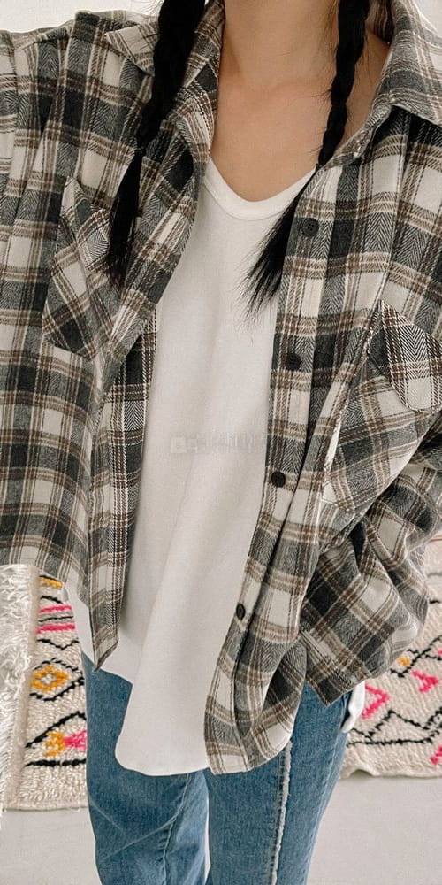 JEIIN - Korean Children Fashion - #Kfashion4kids - Check Shirt - 2
