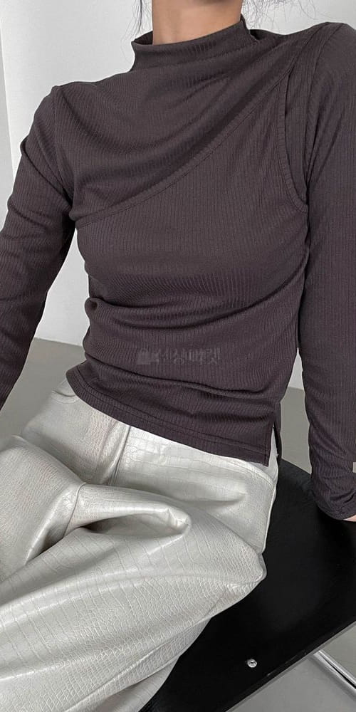 JEIIN - Korean Children Fashion - #Kfashion4kids - Nasi Turtleneck Tee