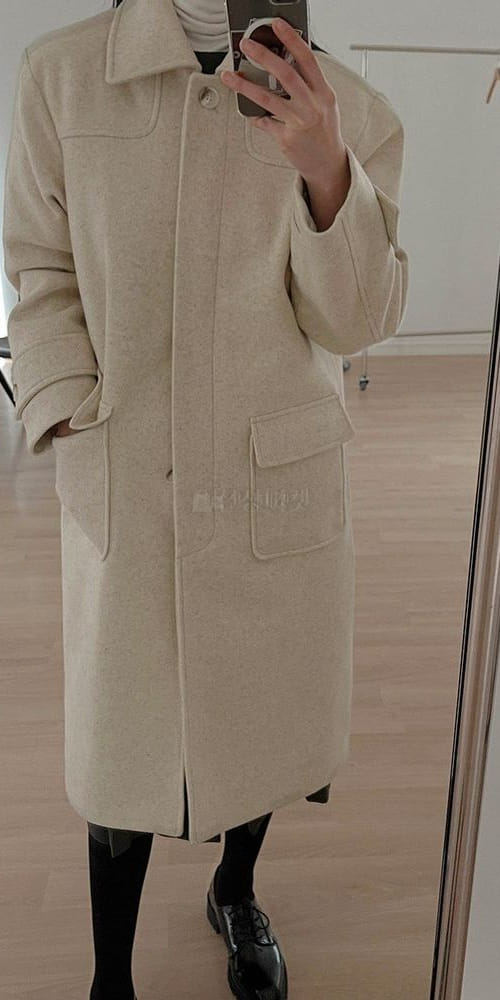 JEIIN - Korean Children Fashion - #Kfashion4kids - Line Long Coat - 4