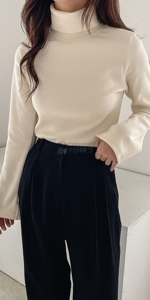 JNEEDS - Korean Children Fashion - #Kfashion4kids - Sticky Turtleneck Tee - 2