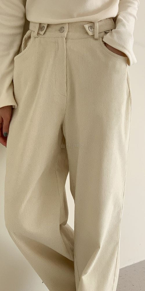 JNEEDS - Korean Children Fashion - #Kfashion4kids - Rib Wide Pants